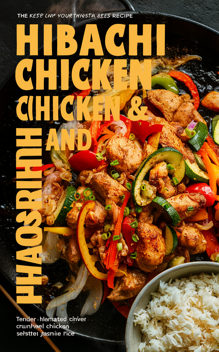 Hibachi chicken recipe, Hibachi vegetable stir fry recipe, Grilled hibachi chicken, Japanese hibachi chicken recipe, Hibachi cooking techniques