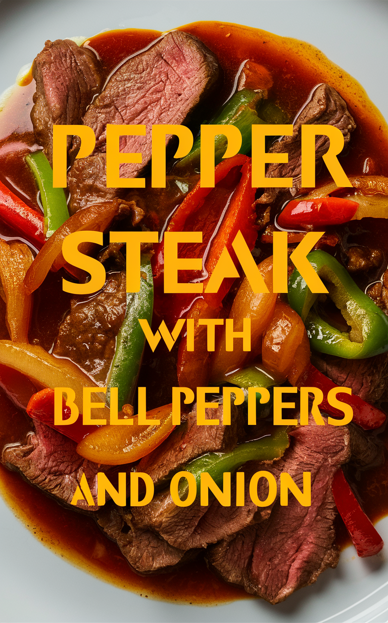 Pepper steak recipe, Steak with bell peppers, Onion steak recipe, Bell pepper steak, Pepper steak meal