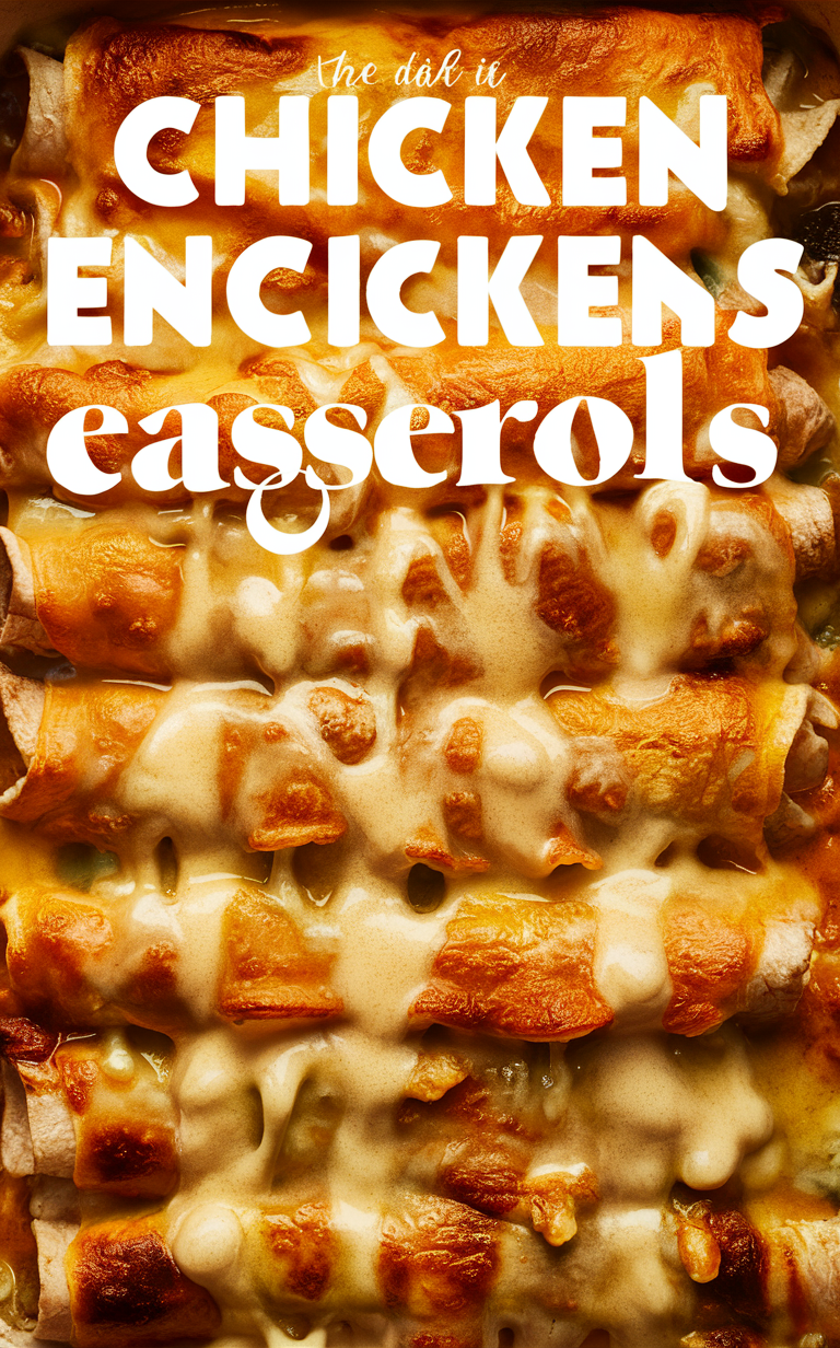 Creamy white chicken enchiladas, chicken enchilada casserole, chicken enchilada bake, creamy chicken enchilada casserole, easy chicken enchiladas