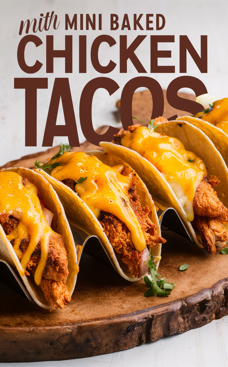 Baked Chicken Tacos, Cheesy Chicken Tacos, Crispy Chicken Tacos, Baked Cheese Tacos, Mini Chicken Tacos