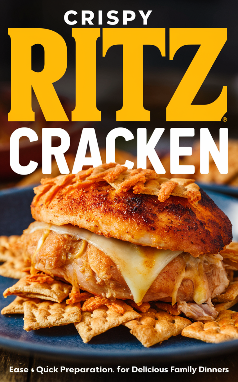 Ritz cracker chicken, Ritz chicken, Crispy chicken recipe, Easy chicken dinners, Chicken with Ritz crackers