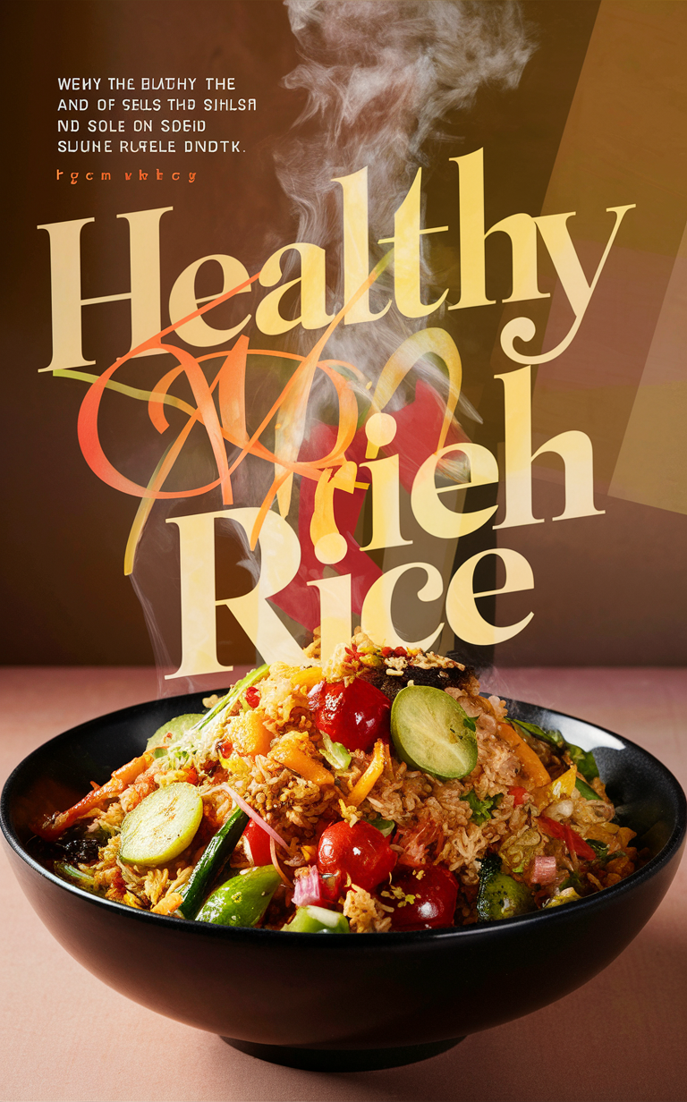 Healthy rice recipe, Low-calorie rice, Nutritious rice meal, Quick cooking rice, Delicious rice dish