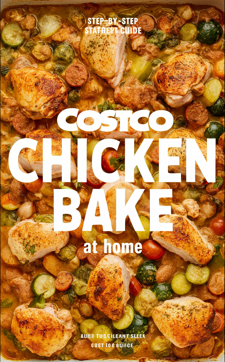 make copycat costco chicken bake, costco chicken bake recipe, homemade costco chicken bake, bake your own costco chicken, costco chicken bake ingredients