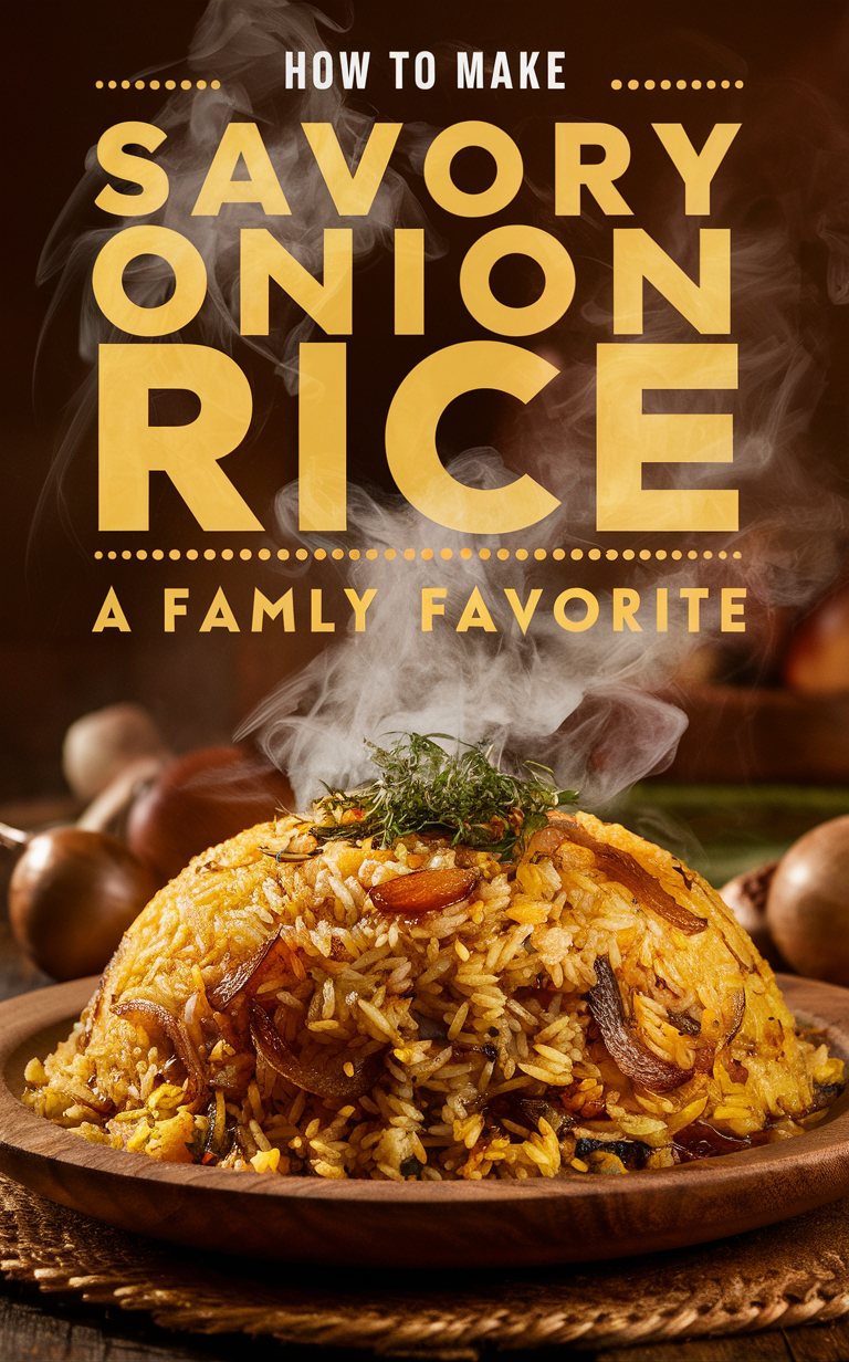 onion recipes, rice dishes, savory side dish, family-friendly meals, easy dinner recipes