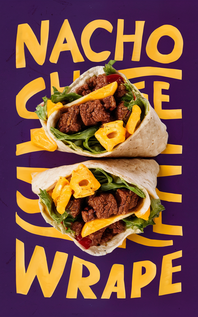 Nacho Cheese Beef Wrap, Beef and Cheese Wrap, Cheese Beef Wrap, Cheesy Beef Wrap, Nacho Cheese Wrap