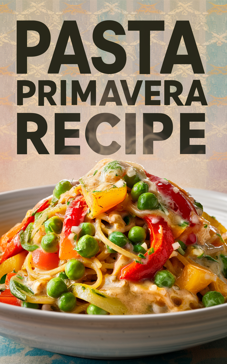 Pasta primavera, easy pasta recipes, vegetable pasta recipes, healthy pasta dishes, quick pasta meals