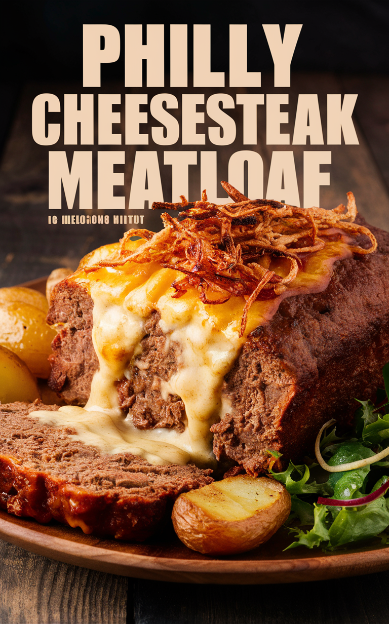 Cheesesteak recipe, Meatloaf recipe, Philly cheesesteak, Meatloaf with cheese, Philly meatloaf