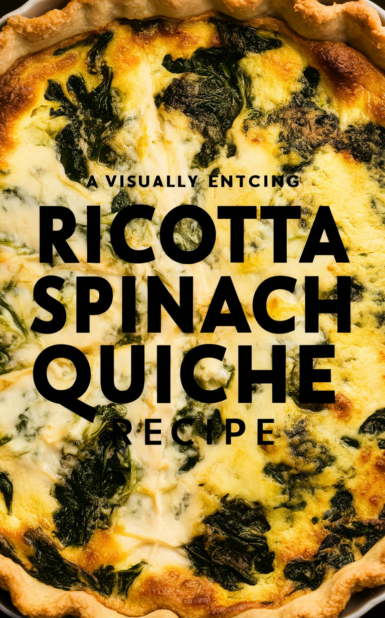 Ricotta cheese quiche, Spinach quiche recipe, Easy quiche recipe, Homemade quiche, Savory quiche