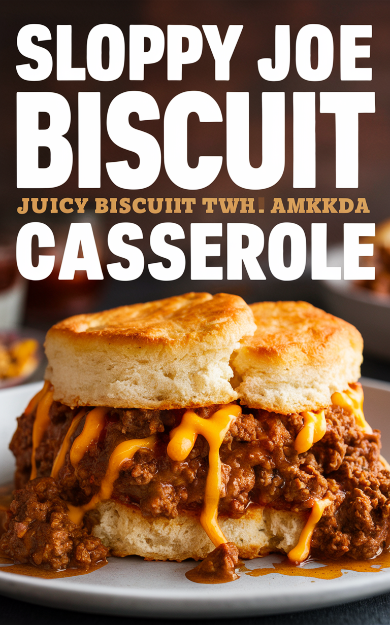 Sloppy Joe casserole recipe, casserole recipes, Stunning Joe Biscuit, Joe biscuit recipes, best Sloppy Joe