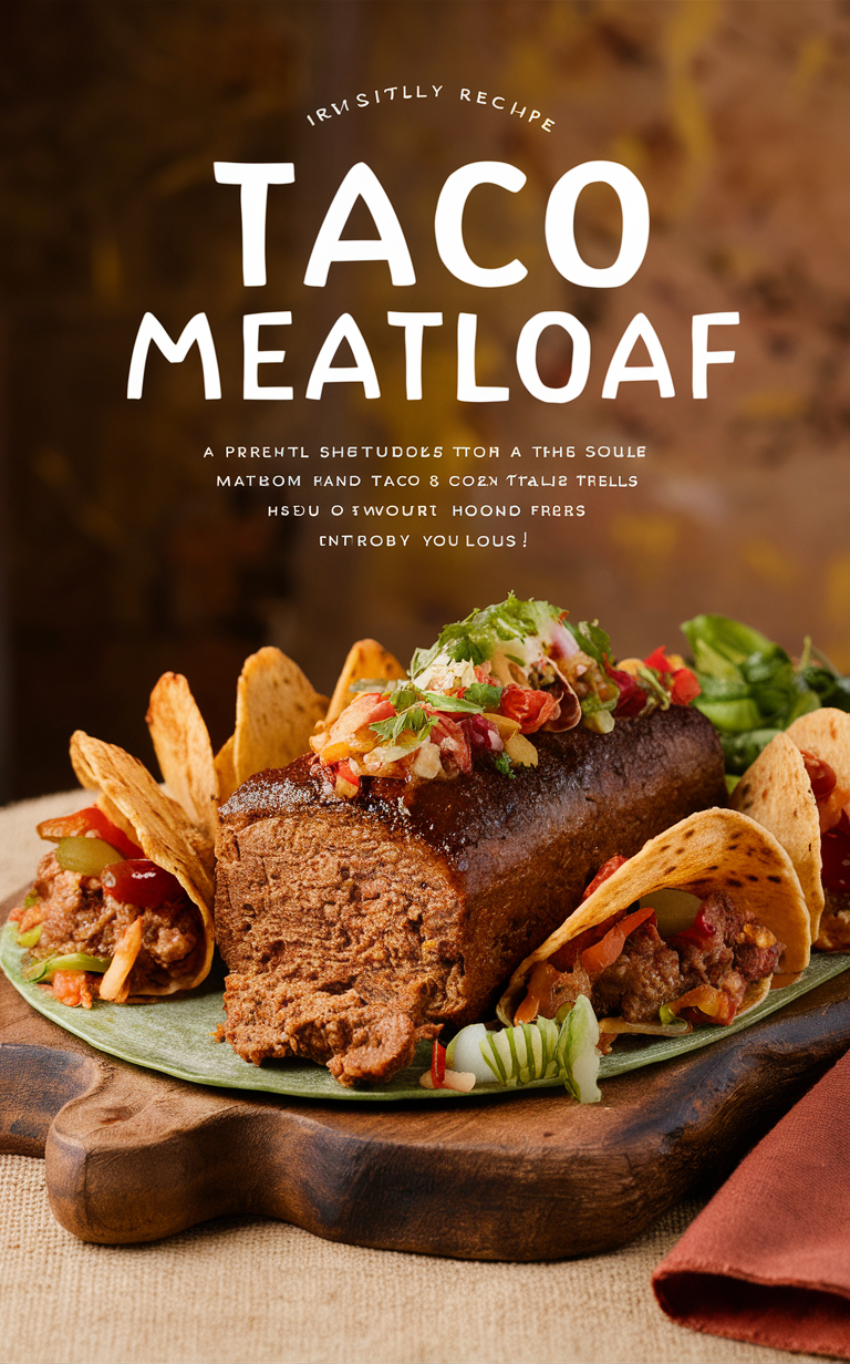 Taco meatloaf, Ground beef taco bake, Mexican meatloaf recipe, Taco seasoned meatloaf, Spicy taco meatloaf