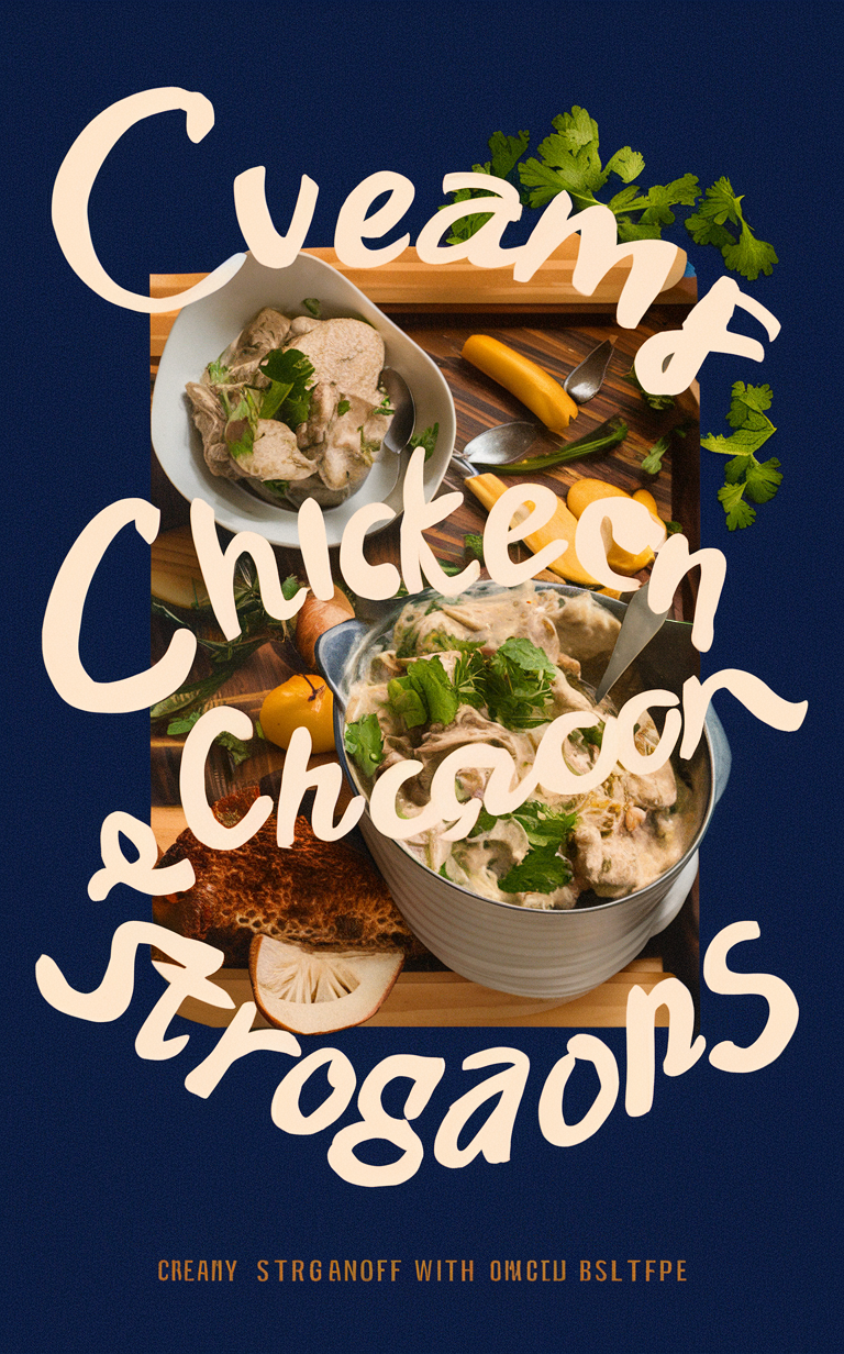 Creamy Chicken Stroganoff, Chicken Stroganoff with Mushrooms, Creamy Mushroom Stroganoff, Mushroom Chicken Stroganoff, Creamy Chicken Mushroom Stroganoff