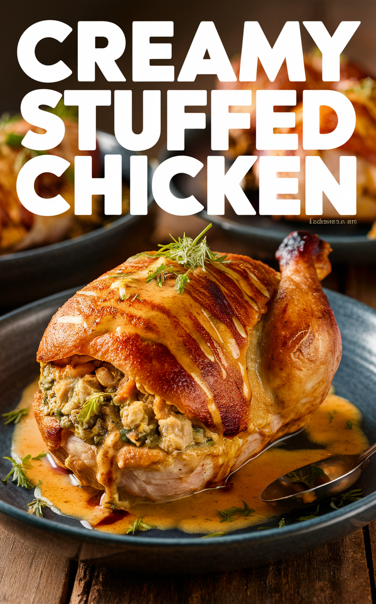 Stuffed chicken breast recipe, Creamy chicken recipe, Gourmet chicken dinner, Delicious stuffed chicken, Stuffed chicken roll