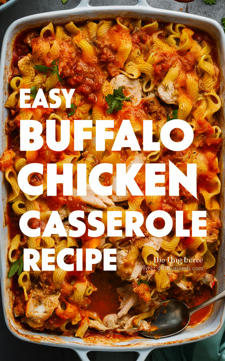 Buffalo chicken casserole, Cheesy buffalo chicken pasta, Spicy chicken pasta casserole, Buffalo mac and cheese, Creamy buffalo chicken bake