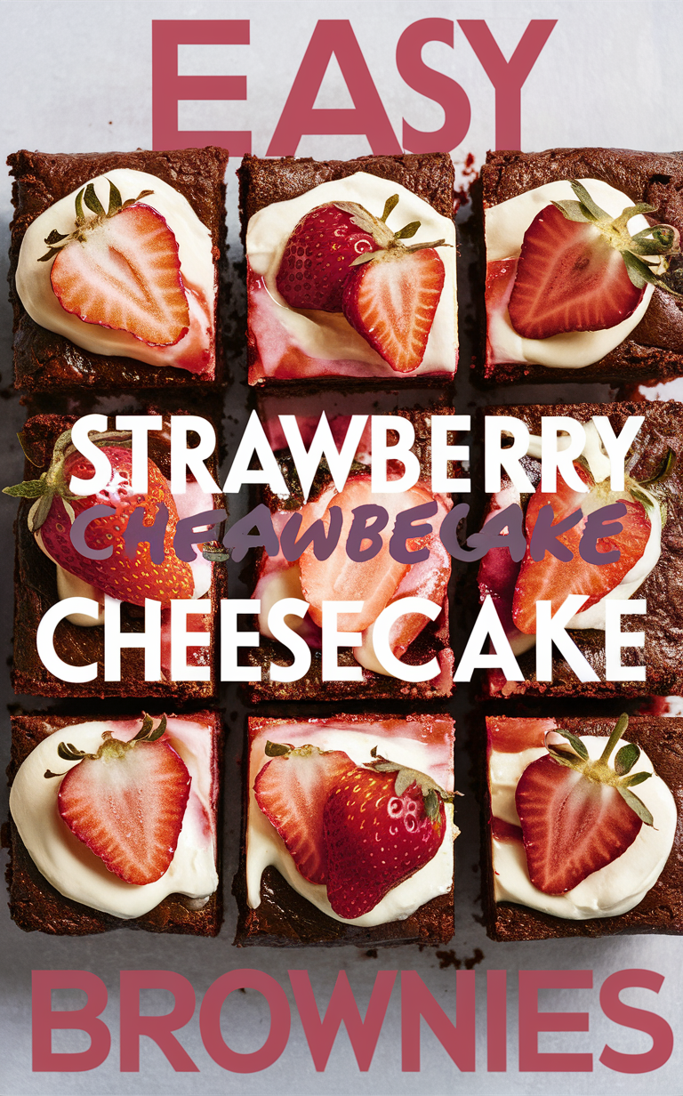 strawberry cheesecake brownies, easy dessert recipes, homemade cheesecake, dessert ideas, baking recipes