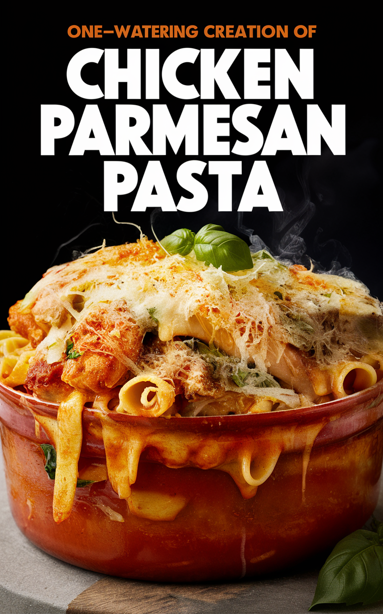 Chicken Parmesan Pasta, Easy Pasta Recipes, One Pot Meals, Italian Pasta Dishes, Homemade Chicken Parmesan