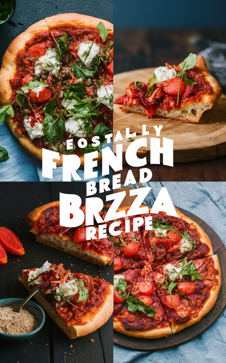 French bread pizza recipe, gourmet pizza recipe, homemade pizza recipe, easy pizza recipe, delicious pizza recipe