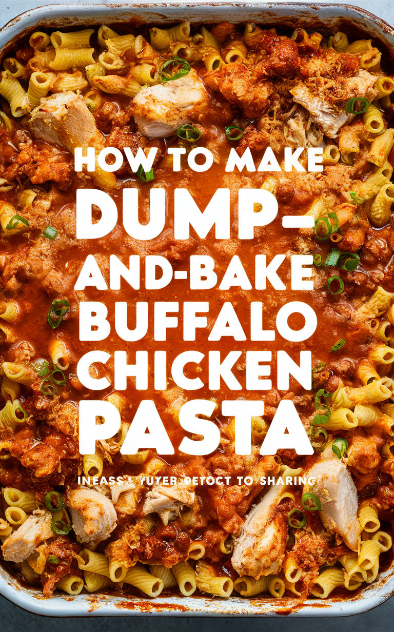 Baked buffalo pasta, Easy buffalo chicken pasta, Dump and bake pasta, Buffalo chicken casserole, Buffalo pasta bake