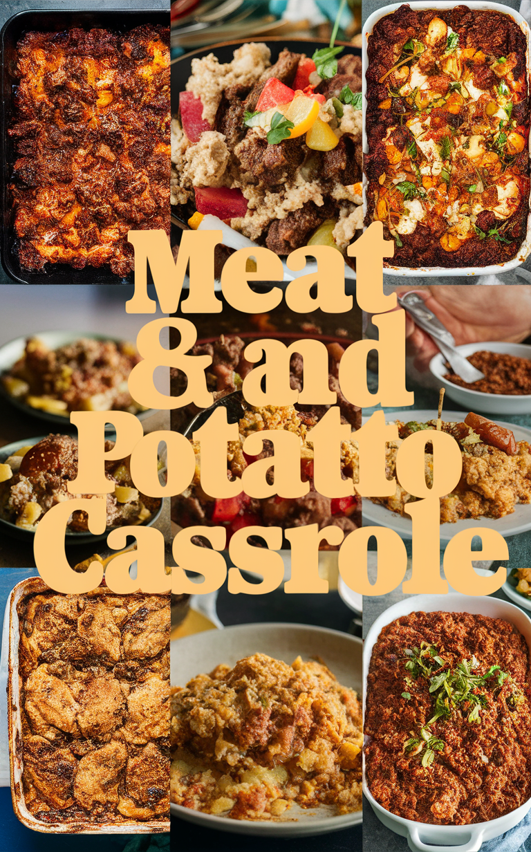 Meat casserole recipe, Potato casserole dish, Casserole recipe ideas, Easy meat casserole, Potato casserole bake