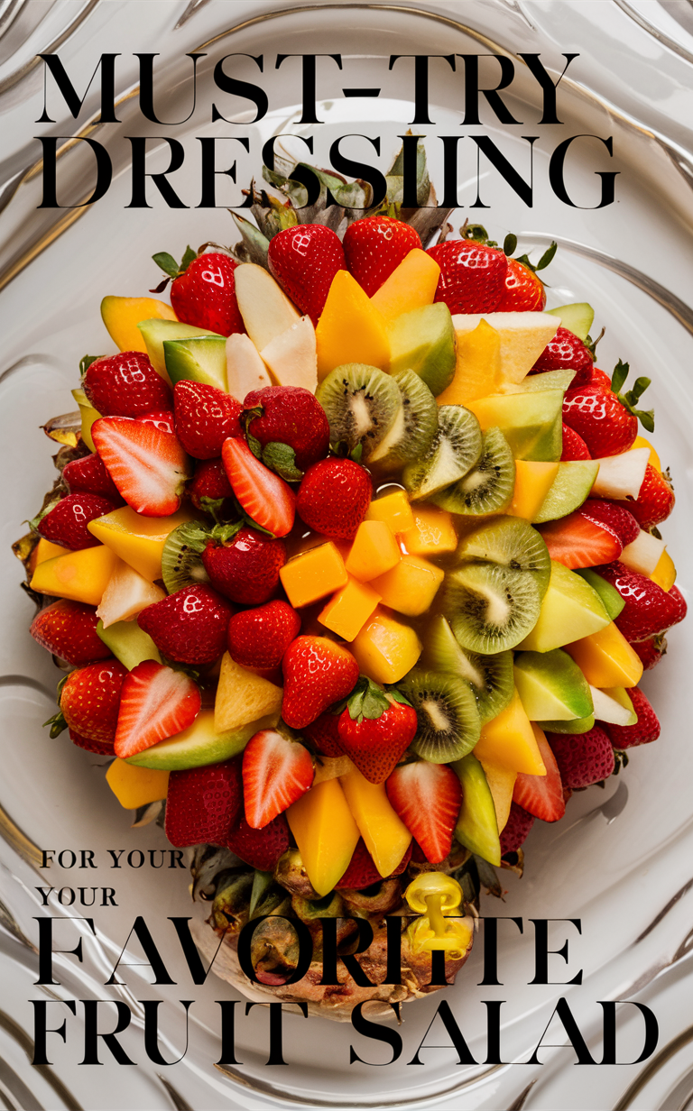 Dressing Fruit Salad, Fruit Salad Recipes, Homemade Salad Dressing, Fruit Salad Ideas, Summer Fruit Salad